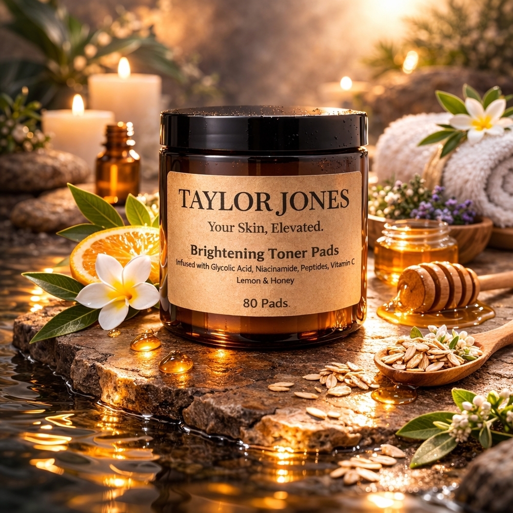 Taylor Jones Skincare-Brightening Toner Pads